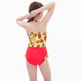 Kes-vir Girl's Marigold Incontinence Halterneck Swimsuit - Swimwear and Accessories